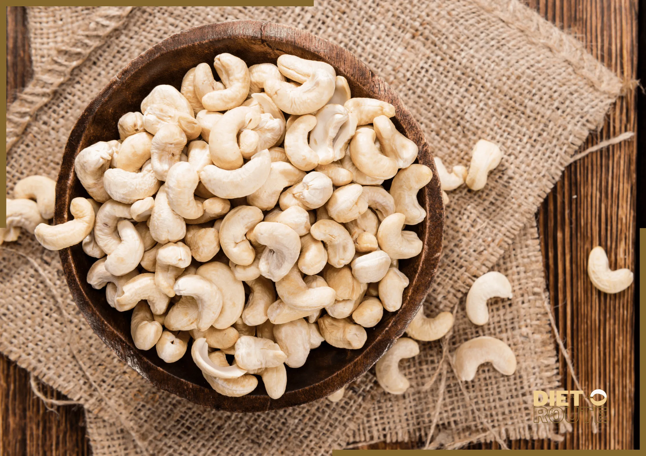 nutritional value cashew nuts