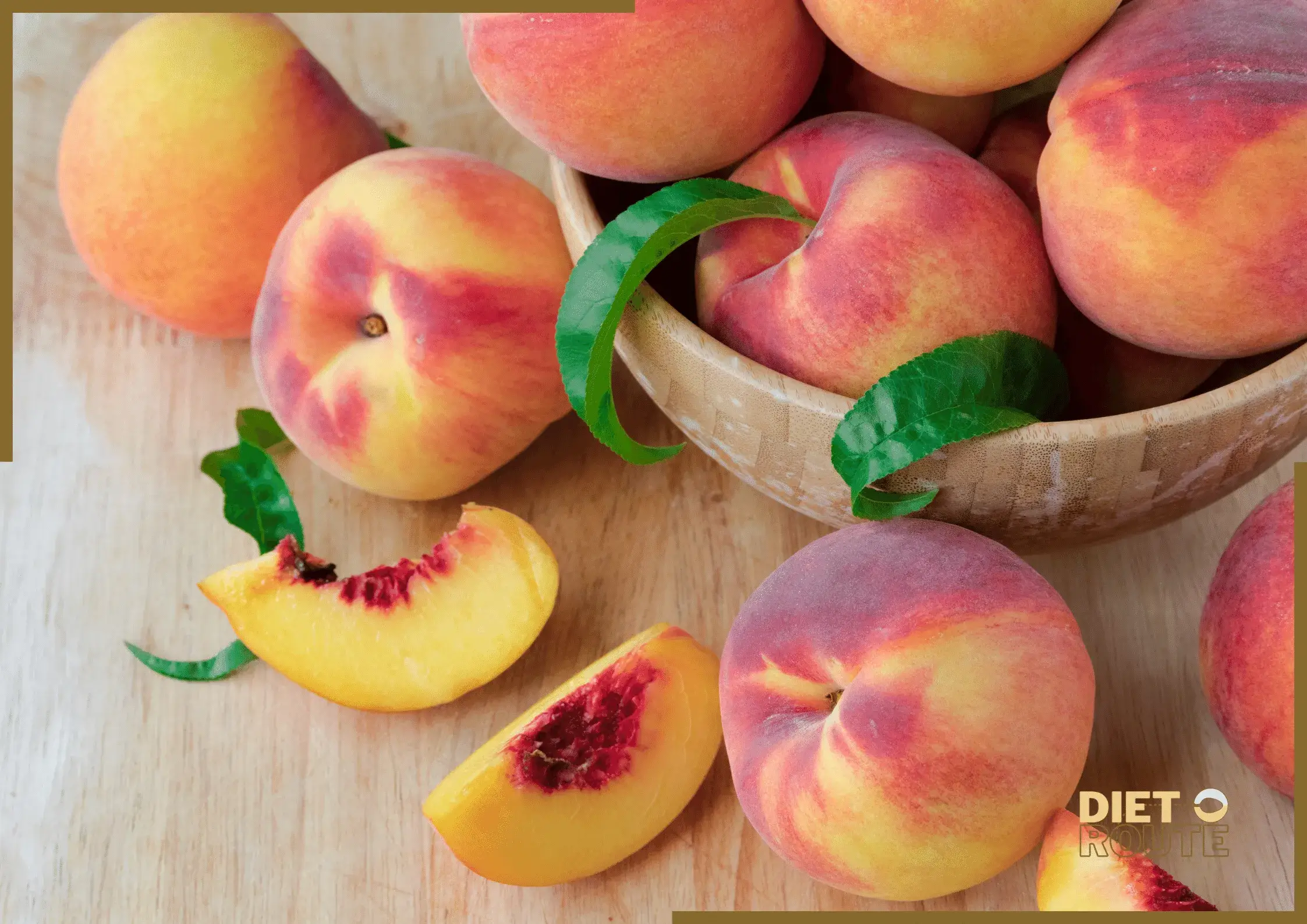 nutritional value peaches